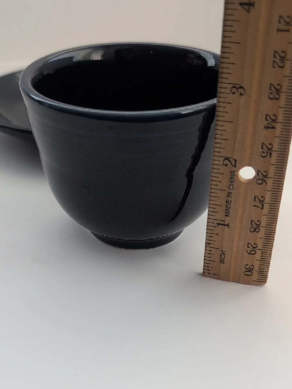 Fiestaware Blue Small Cup and Saucer Set